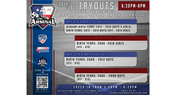 2024/2025 Tryouts