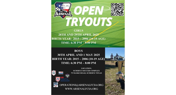 2025/2026 Tryouts